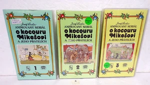 #2 RARE Lot 3 Czech Animation VHS Videos 2 Sealed O Kocouru Mikesodi Vol 1 2 & 3 - Picture 1 of 3