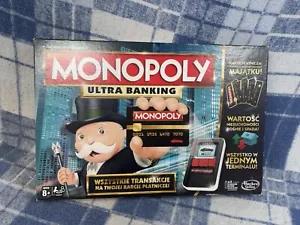Monopoly Ultimate Banking Family Board Game Hasbro **POLISH VERSION** - Picture 1 of 12