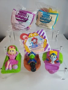 Vintage Muppet Treasure Island Set of 4 McDonalds Happy Meal Bathtub Toys Plus - Picture 1 of 14
