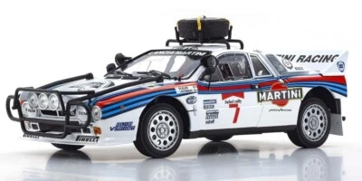 KYOSHO 1:18 AUTO  LANCIA 037 MARTINI RALLY SAFARI 1984 #7 M. ALEN    ART  08306D - Immagine 1 di 4