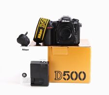 Nikon D500 DSLR Camera Body Only Boxed Generic Battery & Nikon MH-25a Charger