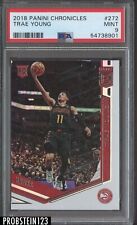 2018-19 Panini Chronicles Elite #272 Trae Young Hawks RC Rookie PSA 9 MINT