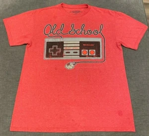 NINTENDO Old School T-Shirt MEN'S MEDIUM M NES Classic Gamer Retro Vintage 80s Herren - Bild 1 von 11