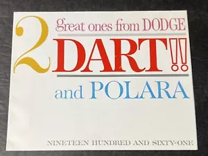 Dart-Polara 1961 Catalog Saver (Dodge Division, Chrysler Corporation) - Bild 1 von 20