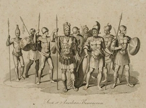 C. KOTTERBA (1800-1859), Socii et Auxiliares Romanorum, KSt. Klassizismus Militä - Bild 1 von 4