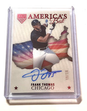 White Sox Frank Thomas 2023 America's Pastime Best Red Auto Autograph SP #09/10