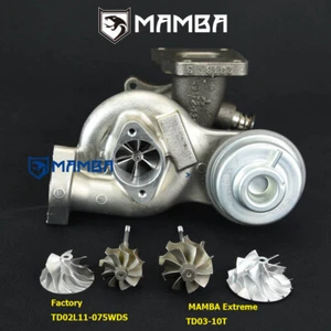 9-6 Extreme Upgrade Turbocharger Suzuki Swift Vitara TD03-10T 240HP - Foto 1 di 12