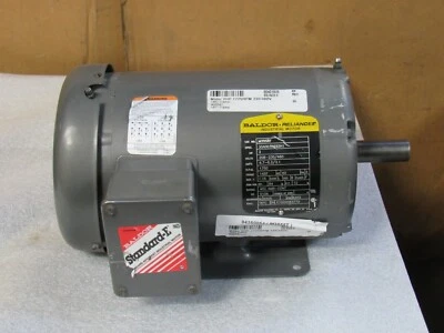 BALDOR RELIANCE MOTOR M3558T 35A001P692H1 208-230/460V 2 HP 1750RPM 145T 3PH - Image 1 of 4