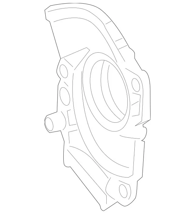 Cubierta de carcasa original Mercedes-Benz bomba de refrigeración 276-201-07-03 Foto 1 de 1