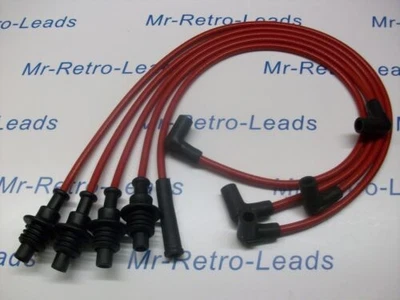 RED 8MM PERFORMANCE IGNITION LEADS FOR GTi 205 305 309 405 1.6 QUALITY HT LEADS - Image 1 of 4