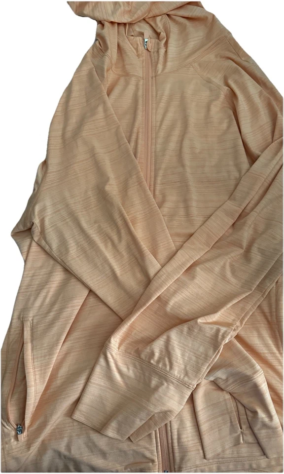 WOMENS ATHLETA PACIFICA ILLUME UPF RELAXED JACKET/COAT-SIZE 3X-ORANGE - Image 1 of 1