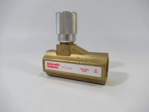 Schrader Bellows 3371004 Free Flow Control 3/4 Port 250 psig Max USED - Picture 1 of 4