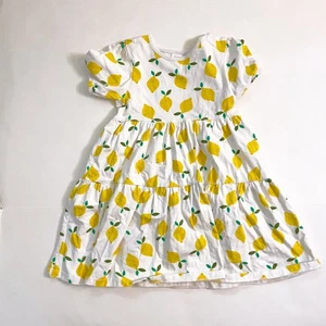 Hanna Andersson Lemon Print Dress, Size 6/7  - Picture 1 of 4