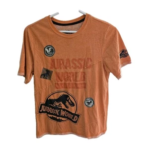 Camiseta T-Rex Parque Jurásico Retro Dinosaurio Jóvenes Niños XXL 2XL Naranja - Imagen 1 de 5