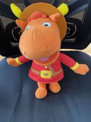 FisherPrice 2005 Backyardigans Talking Singing Tyrone Mountie brinquedo de pelúcia 14" trabalho - Imagem 1 de 4