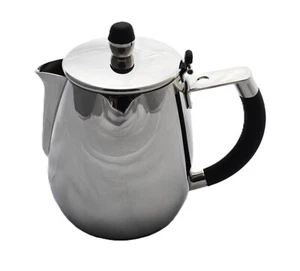 GRUNWERG GRANDEUR STAINLESS STEEL TALL TEAPOT/COFFEE POT 0.57LTR/20oz - Picture 1 of 4