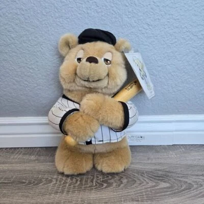 Oso de peluche coleccionable Sandlot Cubs 1995 colección Claude Pine 1st Baseman Foto 1 de 4