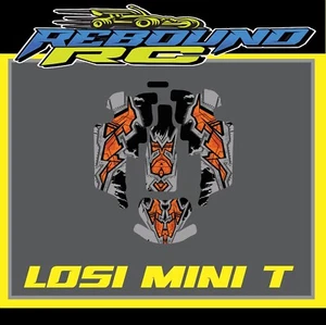 losi mini t truck 1/16th body graphics kit /decal /sticker - Picture 1 of 3