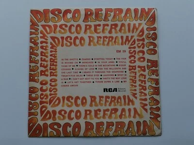 ELVIS PRESLEY 1971 ITALIAN   45 DISCO REFRAIN - Image 1 of 4