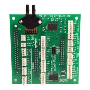 ZD01231 Rev B MM3 Interface Board, 10kPa 5VDC Differential Pressure Sensor, DB37 - Picture 1 of 5