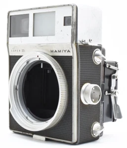 Campana de enfoque de vidrio de formato medio "EXC +4" Mamiya Super 23 cuerpo plateado JPN 1573 - Imagen 1 de 13