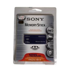Sony Memory Stick 128 MB Memory Card Multi Use Magic Gate Genuine MSH-128 PSP CA
