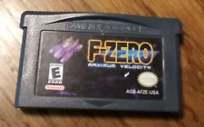 F-Zero: Maximum Velocity Nintendo Game Boy Advance Authentic