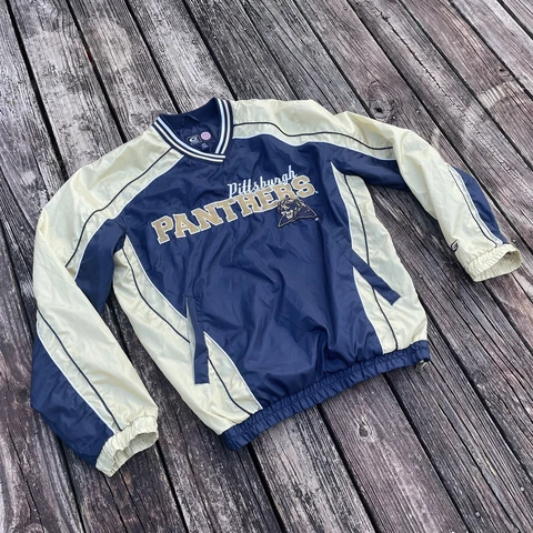Pittsburgh Panthers Pullover Jacket Men’s Size Medium University Pitt Side Zip Cover