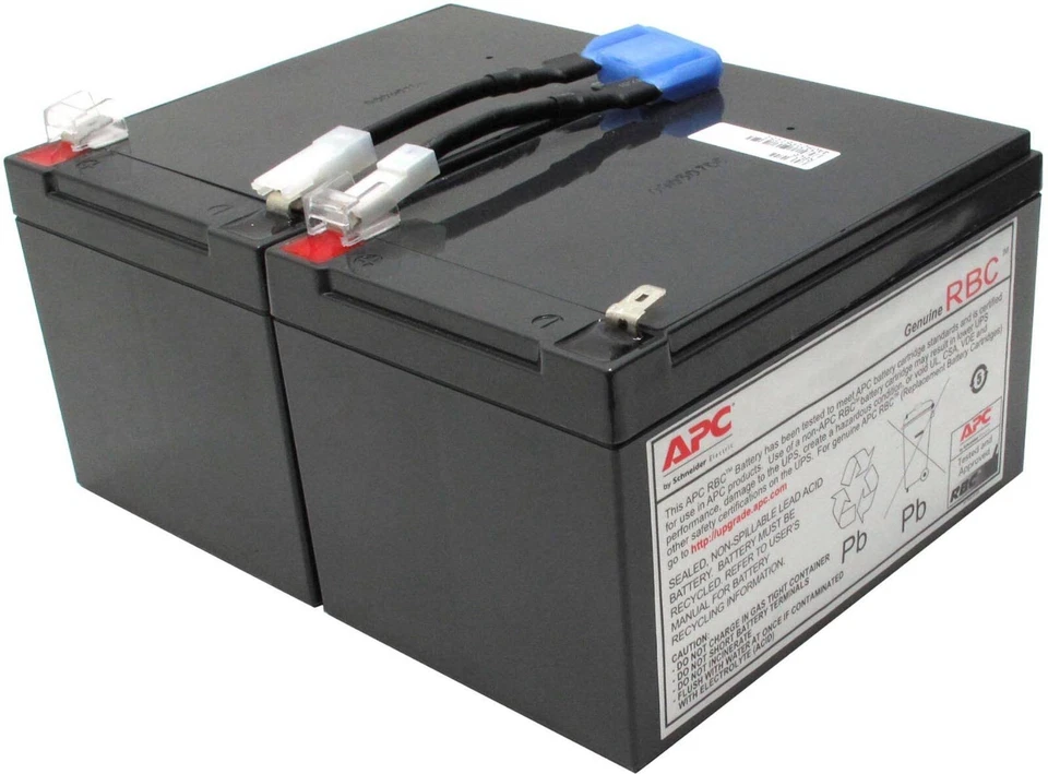 RBC6 APC Battery for APC  Smart UPS 700 - 1000 - 1500 - APC Back UPS Pro 1000 - Image 1 of 1