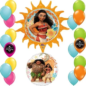 Moana Birthday Party Balloon Decoration Bundle - Picture 1 of 1