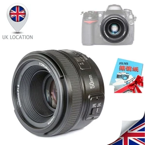 YONGNUO YN 50mm F1.8 Auto Focus Large Aperture Standard Prime Lens For Nikon UK - Picture 1 of 6