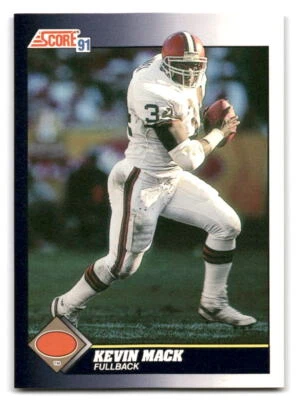 Kevin Mack 1991 Score FOOTBALL #470 Cleveland Browns - Image 1 of 2