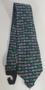 Cravatta collo Andaloro - My Lucky Tie - Trifoglio - Novità San Patrizio Irlandese - Foto 1 di 5