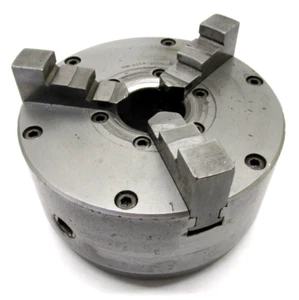 MANDRIL DE TORNO DE TRES MORDAZAS LOGAN 6" con MONTAJE ROSCADO 2-1/4"-8 - #1063 - Imagen 1 de 8
