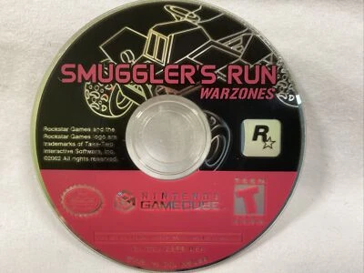 Nintendo GameCube “Smuggler's Run War Zones” Video Game- (DISC ONLY - Image 1 of 2