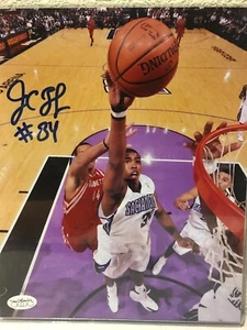 Jason Thompson Signed Sacramento Kings 8x10 Photo JSA - Picture 1 of 4