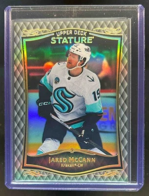 2024-25 Upper Deck Stature Jared McCann 2023-24 Update #21 Kraken - Image 1 of 2