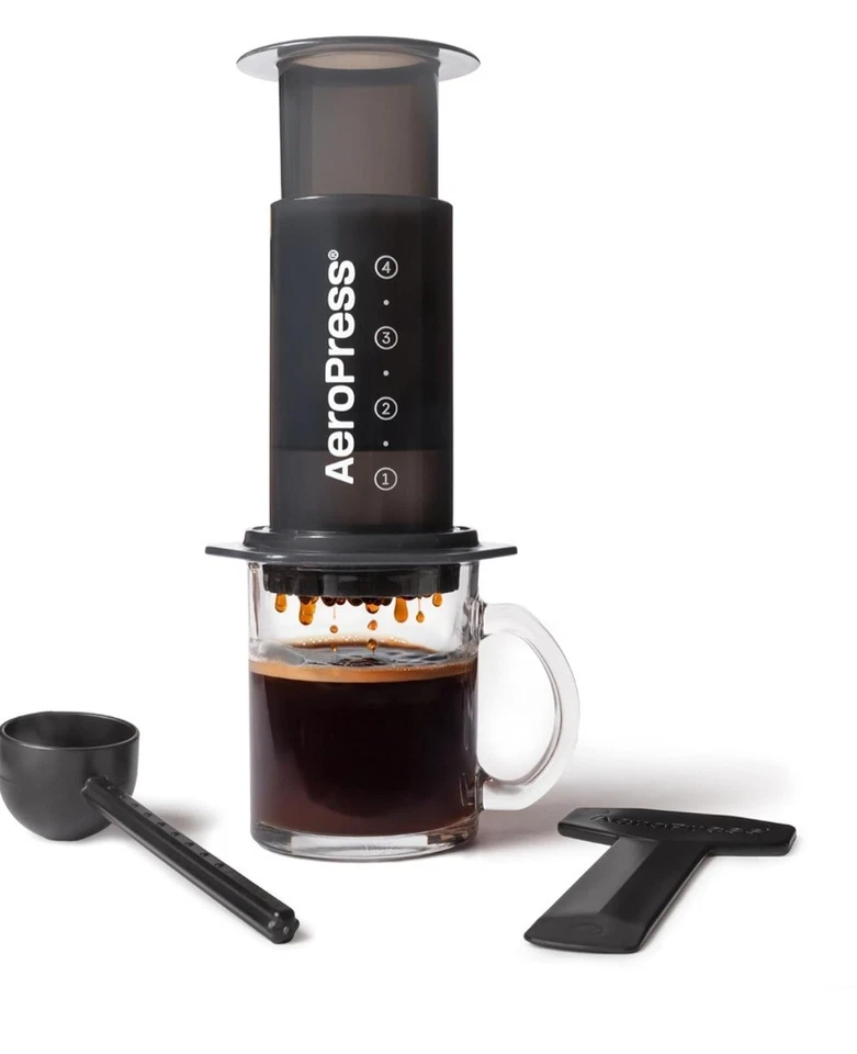 Prensa de café original AeroPress - Prensa francesa todo en uno, verter y espresso Foto 1 de 4