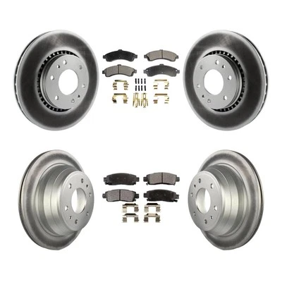 Ceramic Coated Brake Rotors Front Rear for Chevrolet Trailblazer 2003-2004 oe2N - Image 1 of 4