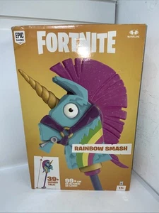 Fortnite Rainbow Smash Prop Replica Pickaxe 38” Full Size Unicorn Cosplay - Picture 1 of 6