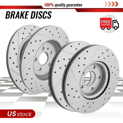 300 毫米前盘和 316 毫米后盘式制动转子适用于 2017 年 2019 福特 Escape — 第 1/4 张图片