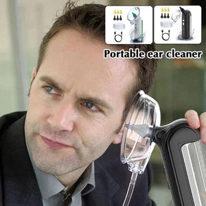 Removedor de cera de oído 180 ml limpiador de riego lavadora limpiador de oídos eléctrico Ki✨y Q1C2 - Imagen 1 de 16
