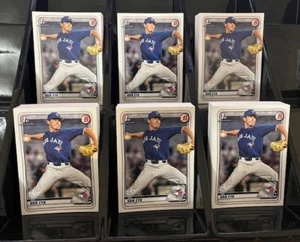 (x40 Lot) CJ Van Eyk 2020 Bowman Draft #93 1st Bowman Toronto Blue Jays Rookie - Picture 1 of 1