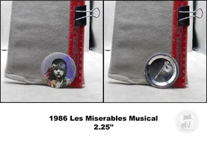 Vintage 1986 Les Miserables Musical 2.25" Pinback - Picture 1 of 1