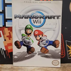 Official Mario Kart Wii Premiere Edition Prima Strategy Guide GC FREE POSTAGE - Picture 1 of 8