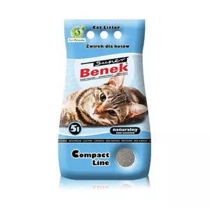 Super Benek Compact 5l Bentonit Katzenstreu - Bild 1 von 2