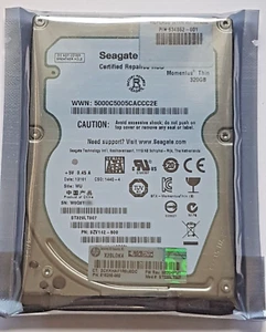 320 GB SATA Seagate Momentusthin ST320LT007 7200rpm 16MB 2.5 " Certified - Picture 1 of 1