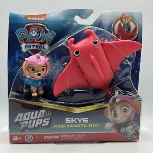 Cuccioli d'acqua Paw Patrol *SKYE AND MANTA RAY* Figure Nuovo 2023 - Foto 1 di 9