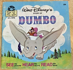 Vintage 1977 Story of Dumbo Walt Disney 24 Pg. Book - Picture 1 of 5