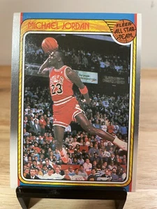 1988-89 Fleer All-Star #120 Michael Jordan Chicago Bulls HOFZIEGE - Bild 1 von 4